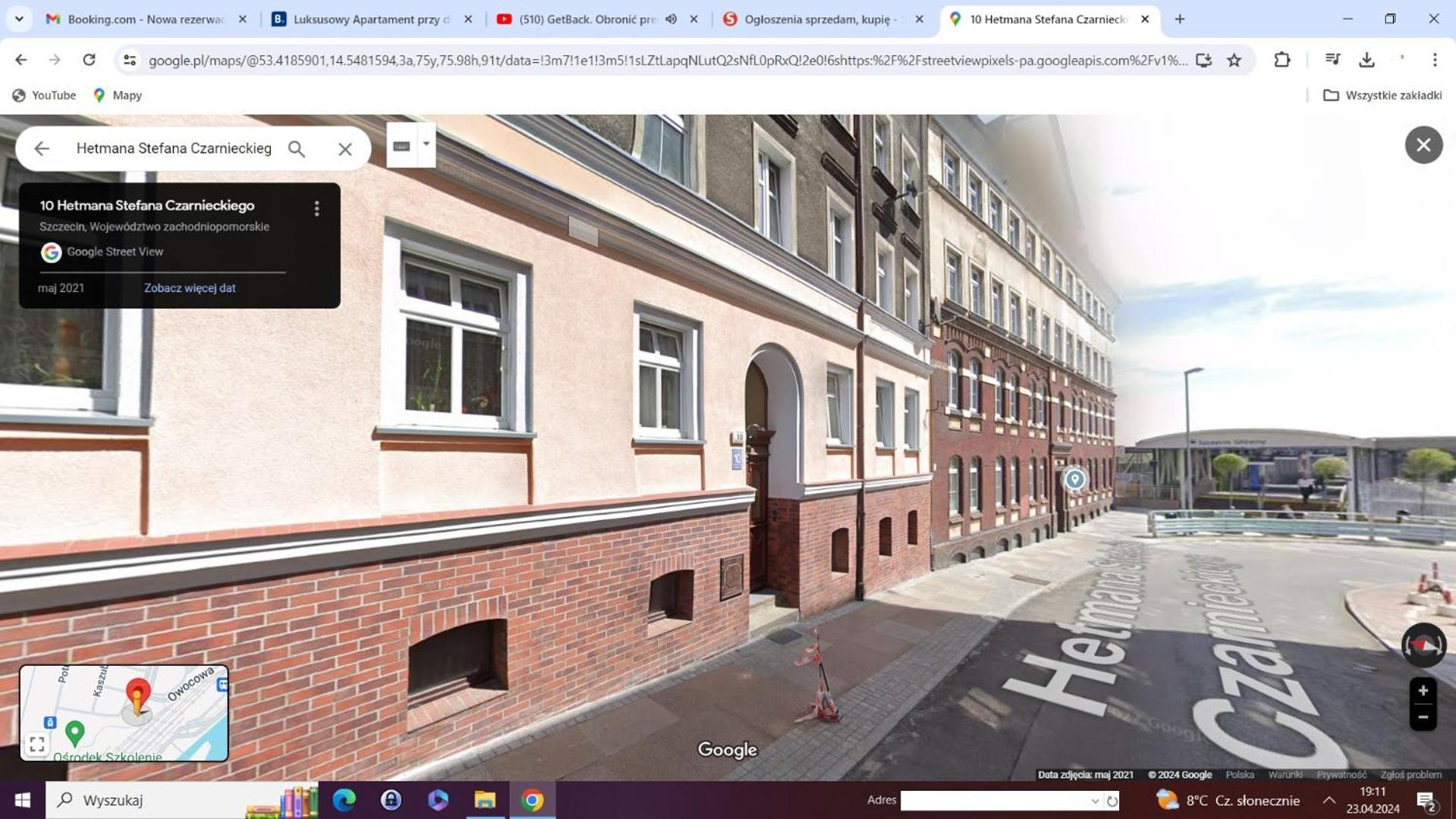 Luksusowy Apartament Przy Dworcu シュチェチン エクステリア 写真